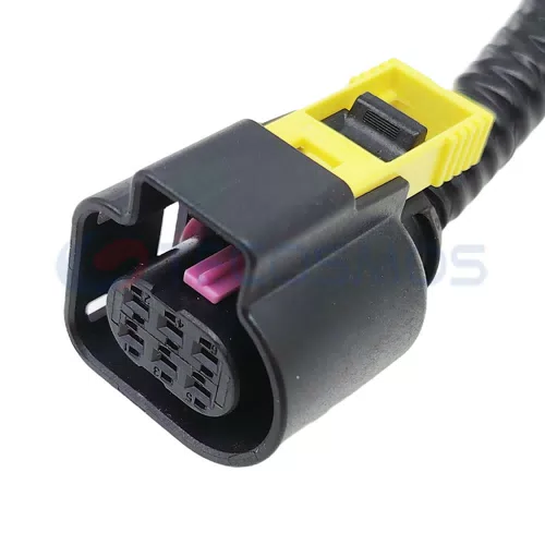 Waterproof Wire Connector Oxygen Sensor Connector for VW AUDI 6 Pin Female 1928404669 4H0973713 - image 5